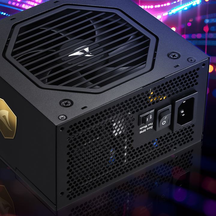 Sharkoon Rebel P20 ATX 3.1 Fully Modular PC Power Supply Unit Zero RPM Fan