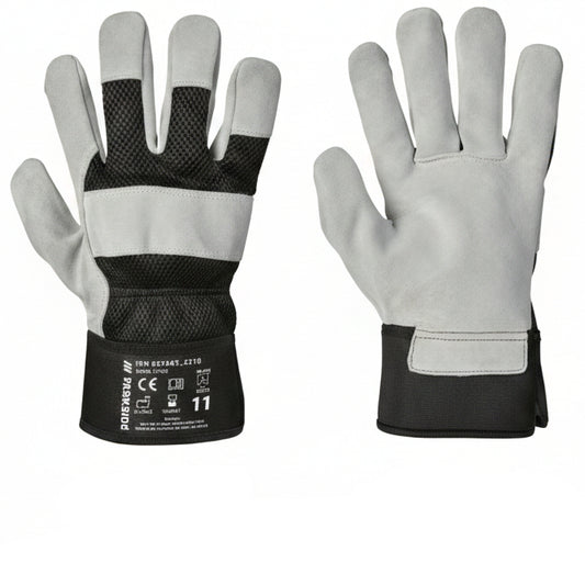 Parkside Leather Work Gloves Size 11 XL 1 Pair