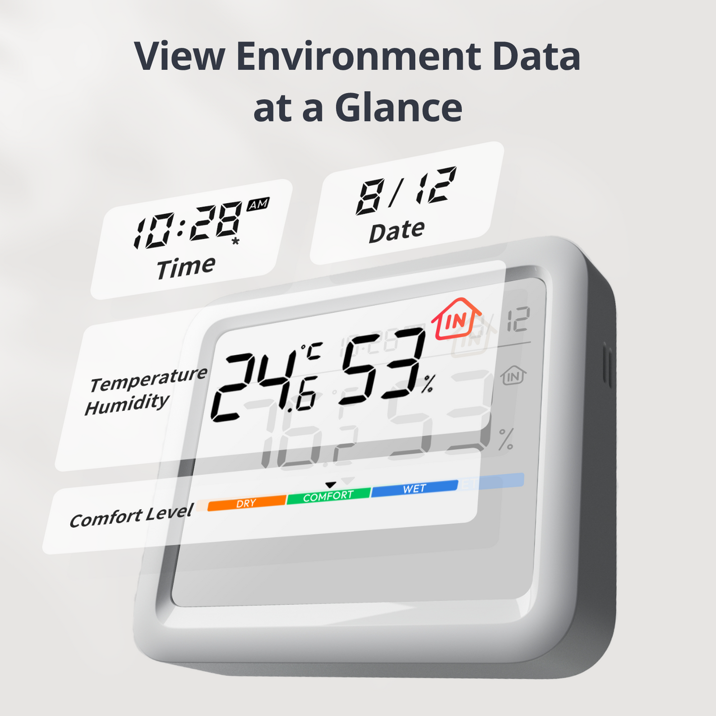 SwitchBot Meter Pro Smart Thermo‑Hygrometer with Matter Support