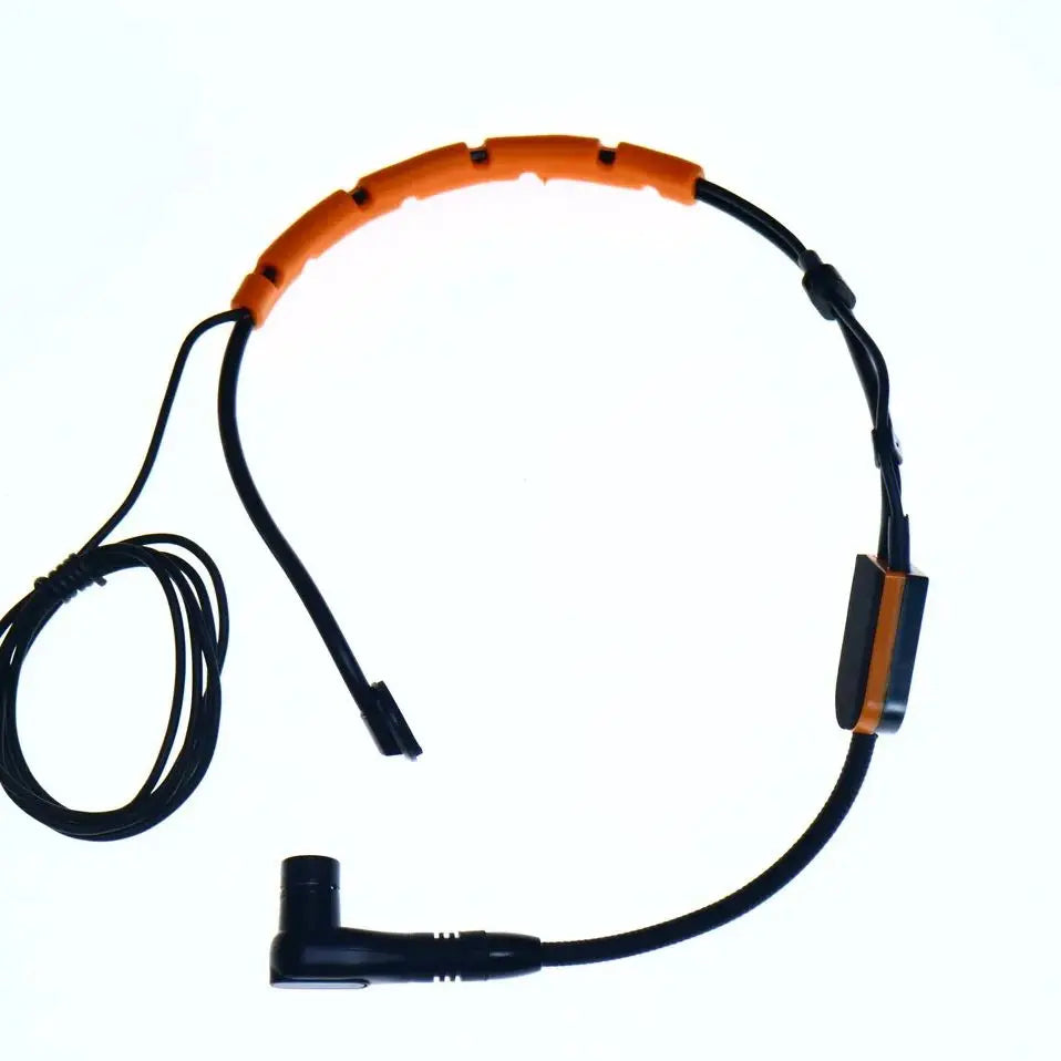 MICWL SM35 Orange-Black Headset Cardioid Microphone for Shure Wireless Systems