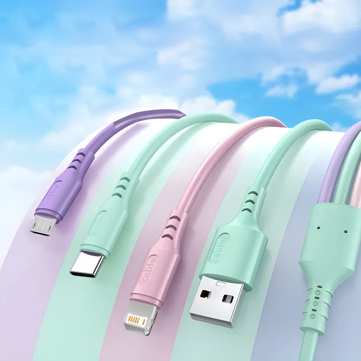 3-in-1 Fast Charging Cable for iPhone 15 14 13 12 11 X Pro Max Micro USB Type-C