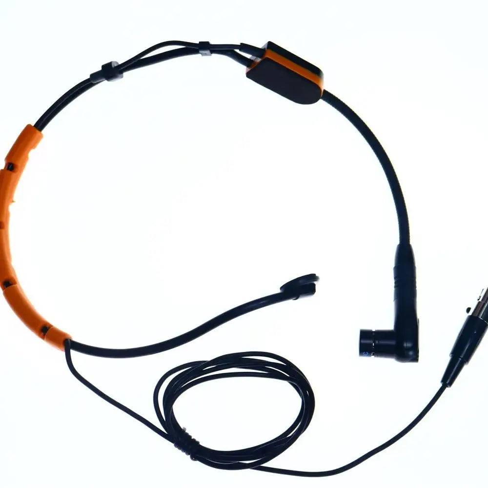 MICWL SM35 Orange-Black Headset Cardioid Microphone for Shure Wireless Systems