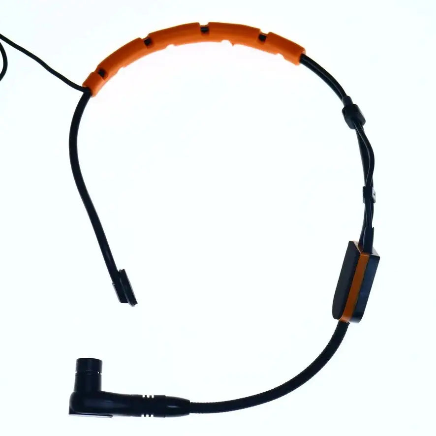 MICWL SM35 Orange-Black Headset Cardioid Microphone for Shure Wireless Systems