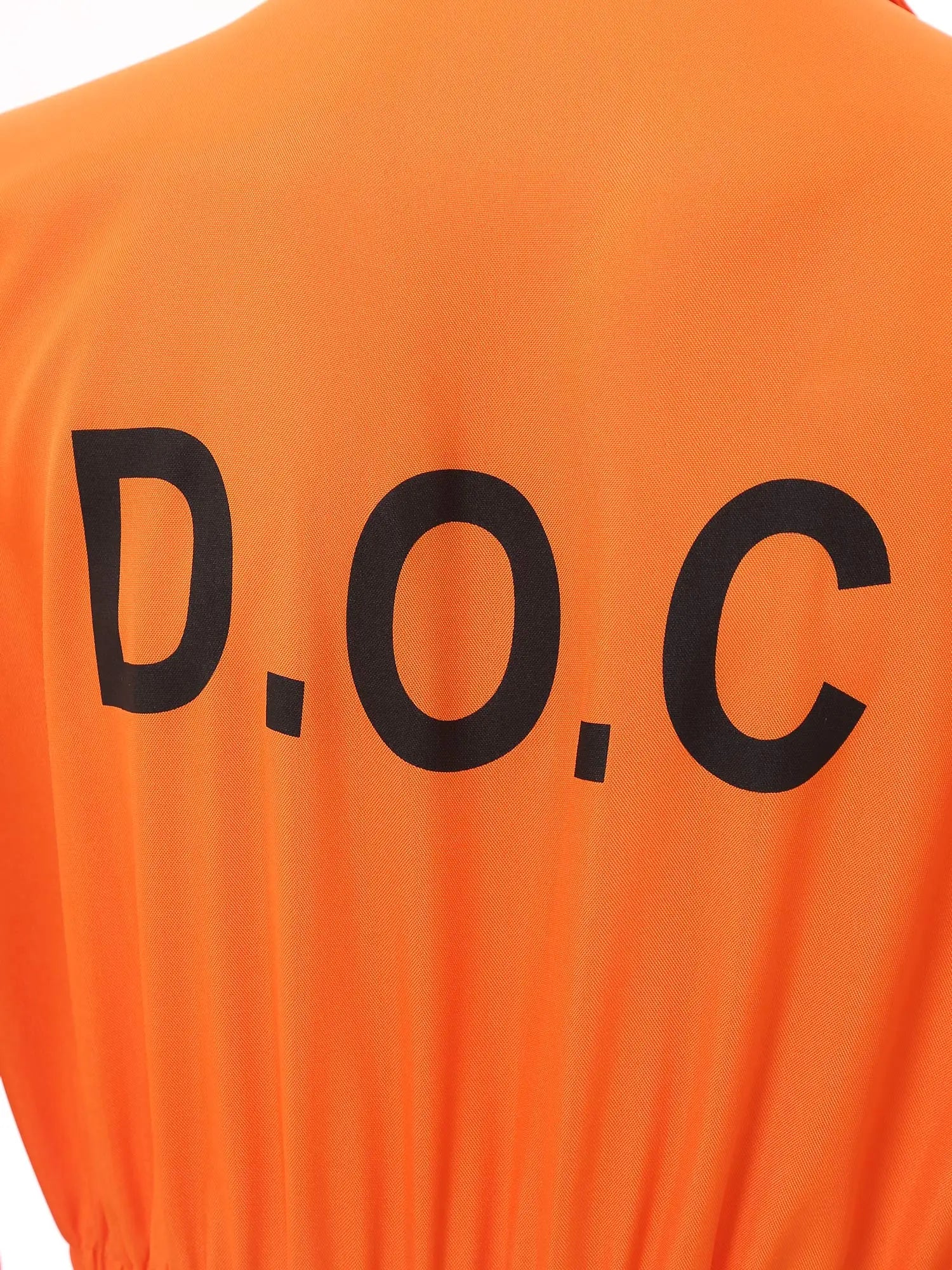 Men's Halloween Prisoner Jumpsuit – Bright Orange Convict Costume