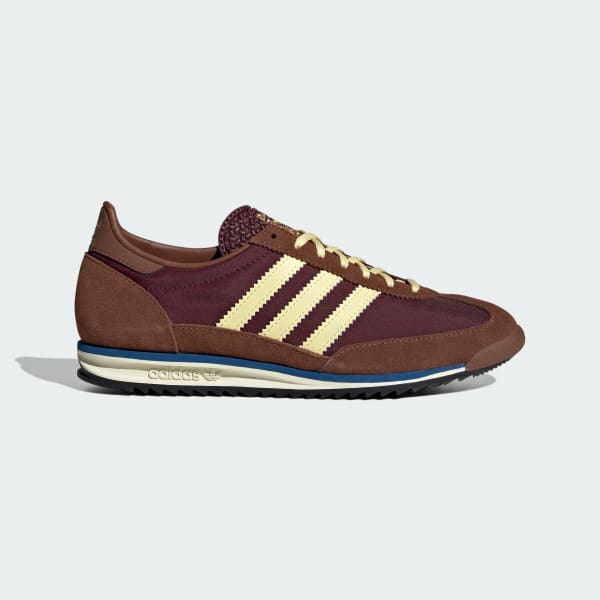 Adidas SL72 OG Burgundy Retro Running Sneakers for Men