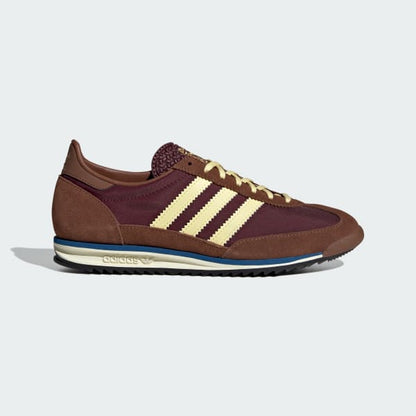 Adidas SL72 OG Burgundy Retro Running Sneakers for Men
