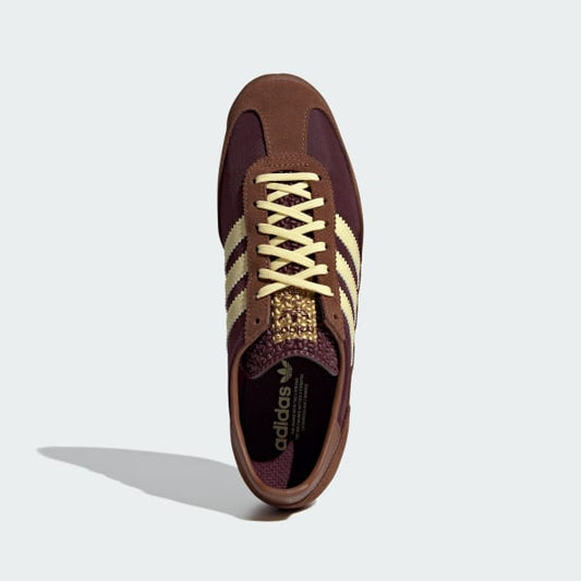 Adidas SL72 OG Burgundy Retro Running Sneakers for Men