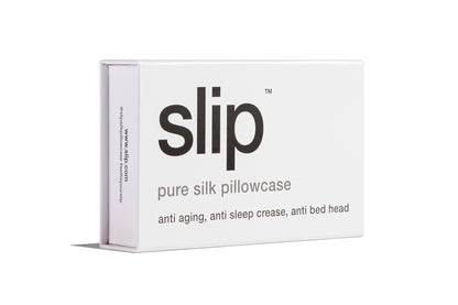 Luxury White Queen Zippered Silk Pillowcase – Anti-Aging Sleep Care