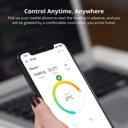 SONOFF Zigbee Smart Thermostatic Radiator Valve TRVZB for Energy Saving - Gomix Brands Outlet