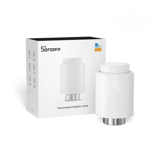 SONOFF Zigbee Smart Thermostatic Radiator Valve TRVZB for Energy Saving