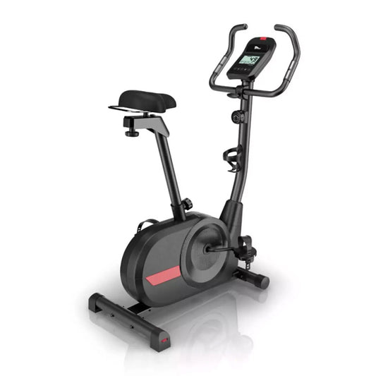 CRIVIT Adjustable Home Exercise Bike with Magnetic Resistance and LCD Display
