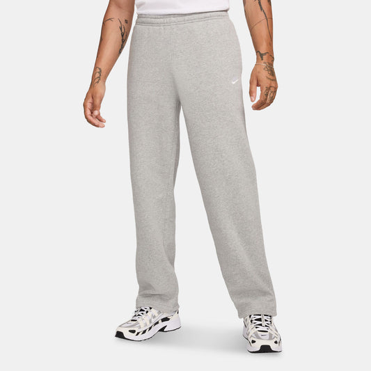 Nike Men's Club Fleece Bungee Pants Grey: Comfortable Adjustable Fit Joggers