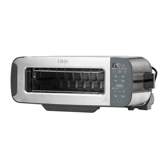 NinjaFoodi 3-in-1 Stainless Steel Toaster Grill Panini Press