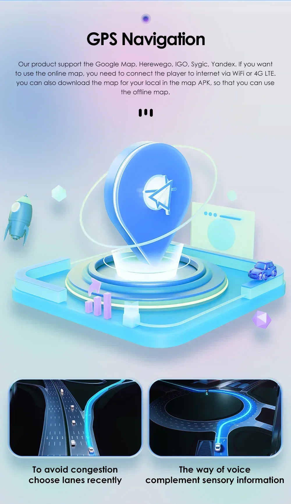 Android 12 Double DIN Car Radio for Renault Trafic