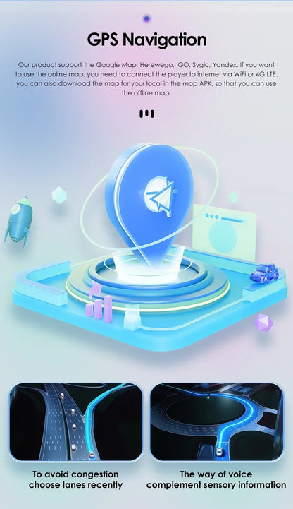 Android 12 Double DIN Car Radio for Renault Trafic