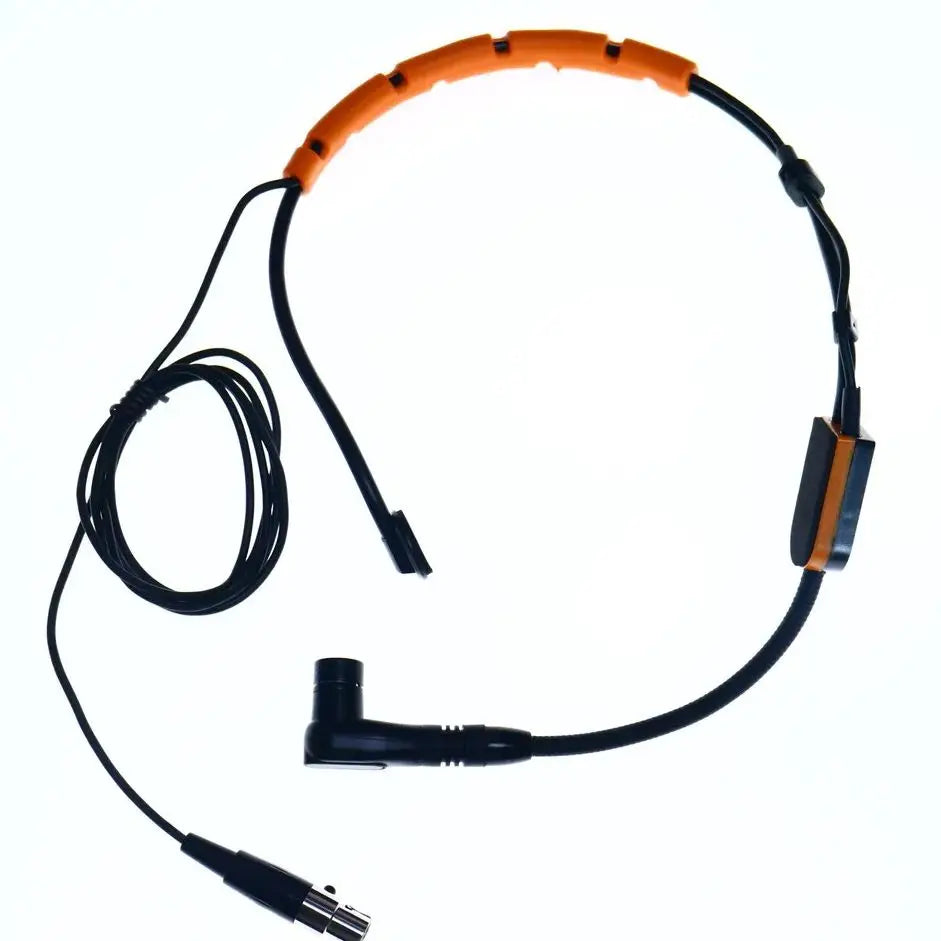MICWL SM35 Orange-Black Headset Cardioid Microphone for Shure Wireless Systems