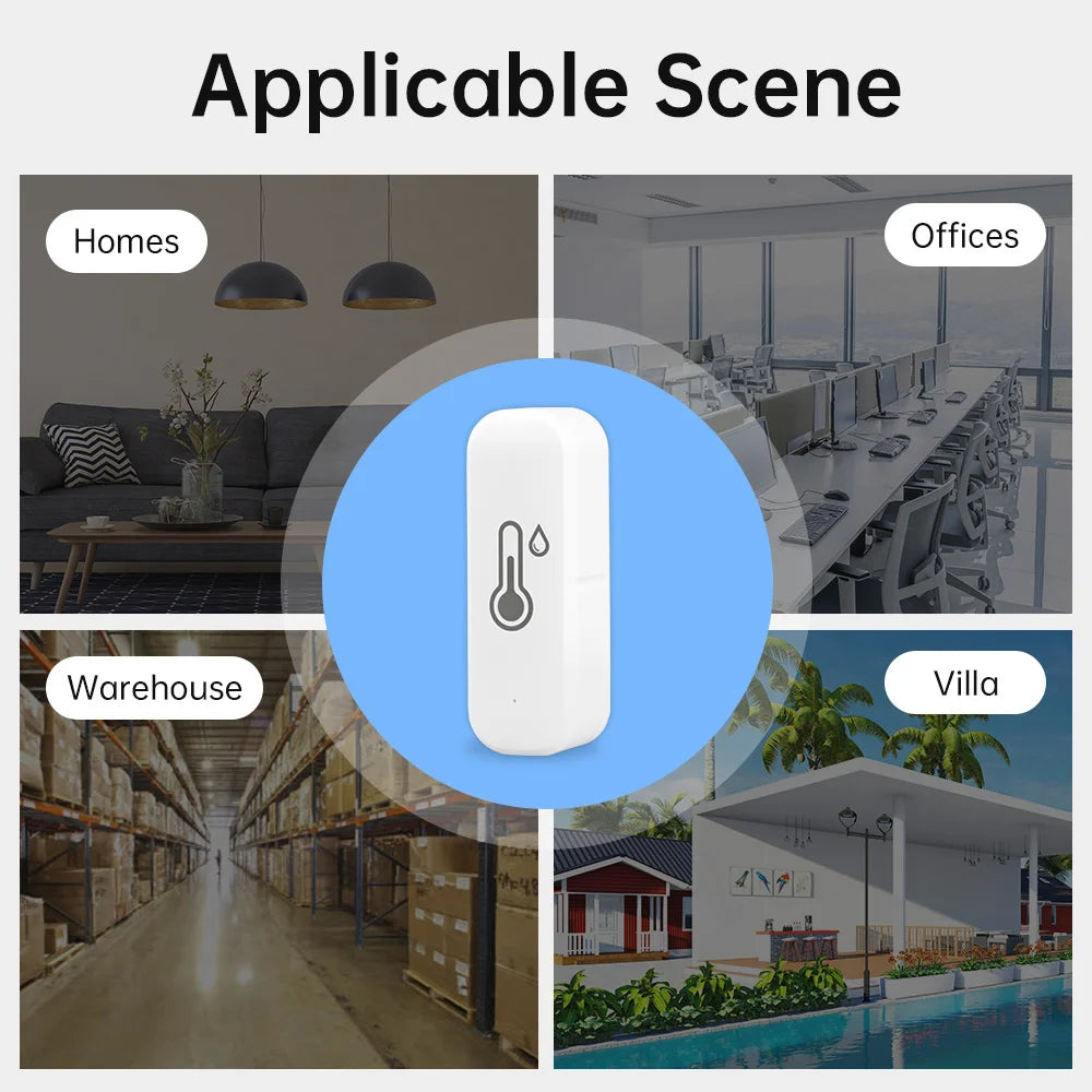 Tuya Temperature and Humidity Sensor for Alexa & Google Home