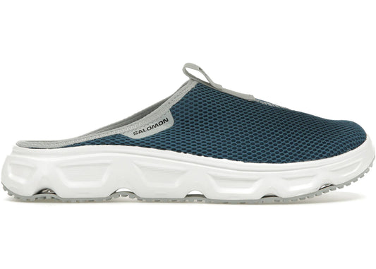 Salomon Reelax Slide 6.0 Men's Recovery Sandals - Blue Ashes White Pearl