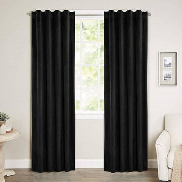 WOLTU Blackout Curtain with Ruffled Tape 140x245 cm