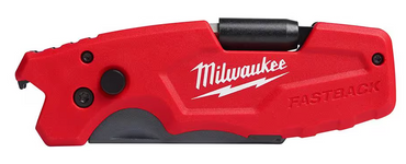 Milwaukee FASTBACK 6-in-1 Folding Utility Knife with Wire Stripper & Screwdriver