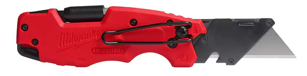 Milwaukee FASTBACK 6-in-1 Folding Utility Knife with Wire Stripper & Screwdriver