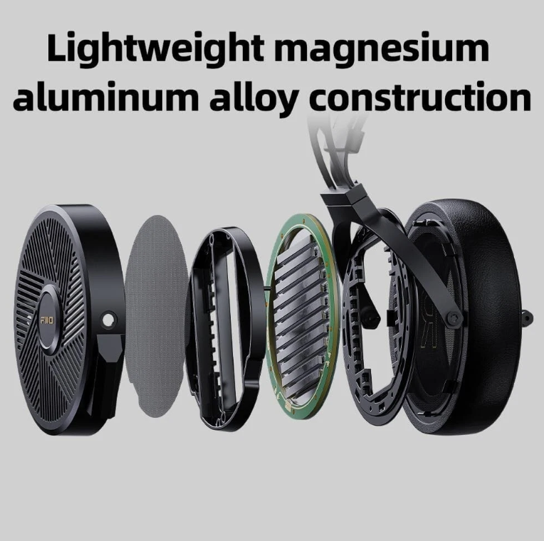 FiiO FT5 Open-Back 90mm Planar Magnetic Headphones Premium Sound