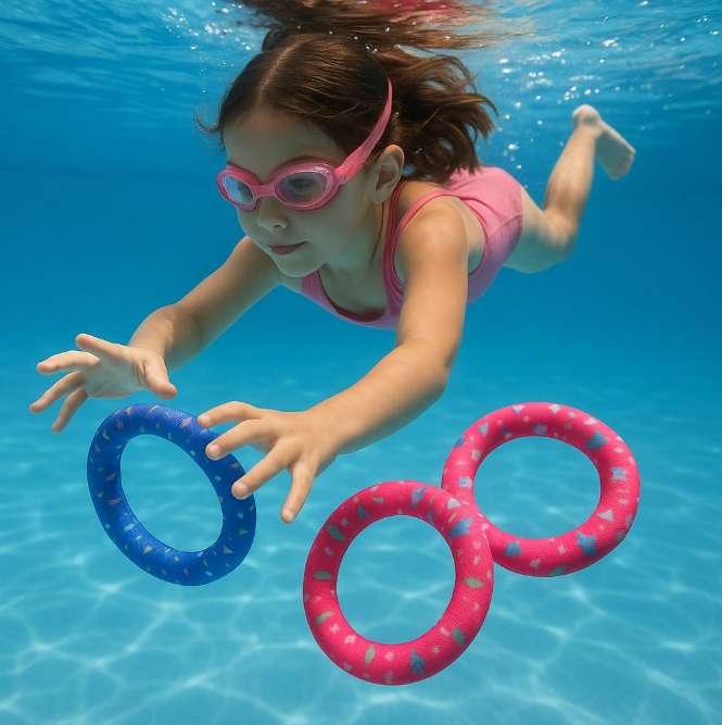 Diving Rings / Balls for Children from 3 Years Set of 2/3