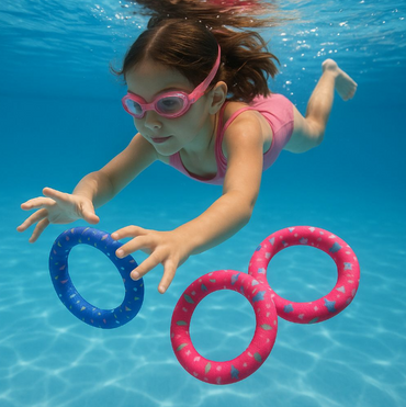 Diving Rings / Balls for Children from 3 Years Set of 2/3