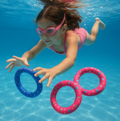 Diving Rings / Balls for Children from 3 Years Set of 2/3