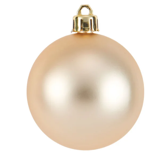 LIVARNO Home Unbreakable Christmas Ornaments Baubles Set, 20 Pieces, Ø 5,8 cm