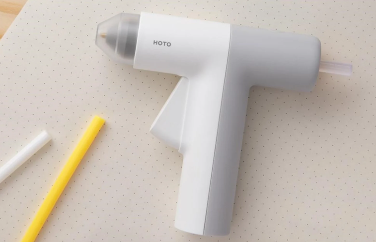 HOTO Cordless USB-C Rechargeable Lithium Glue Gun for Precise Crafting