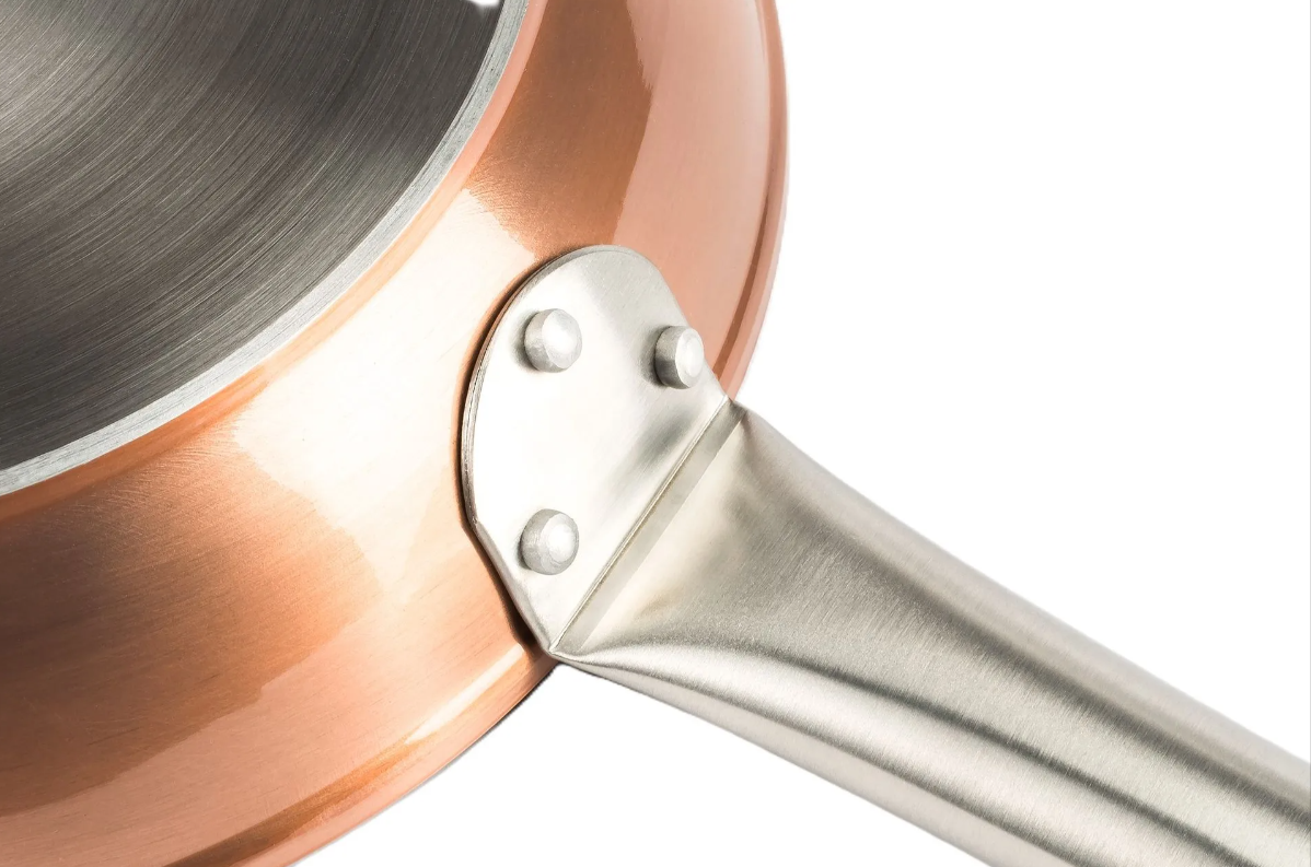 Copper Series Forged Aluminum Stone-Effect Nonstick Frying Pan for Induction