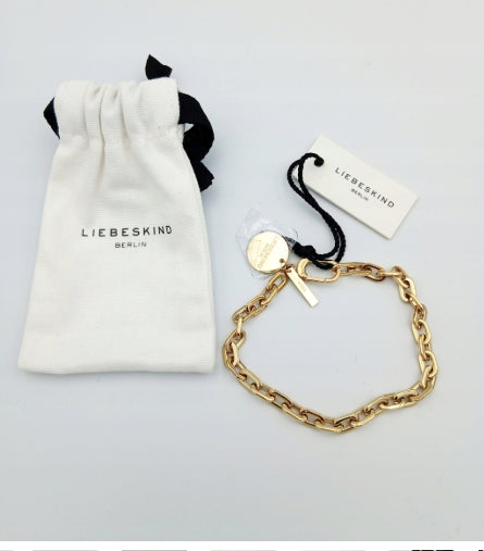 LieBesKind Women's Bracelet Gold Anchor Elegant