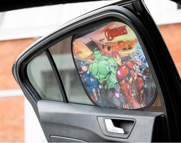 Marvel Avengers Car Sunshade Set 2 Pieces