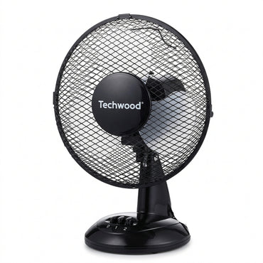 Techwood TVE-0239 Table Fan 23cm 25W