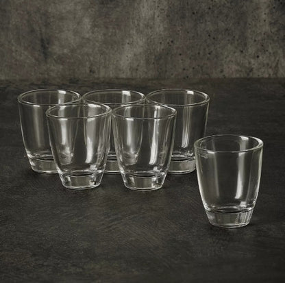 alpina Clear 45ml Glass Set – Pack 6