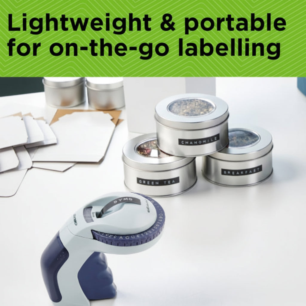 Dymo Omega 2174601 Embossing Label Maker (German Version)