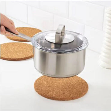 Livarno Home Cork Trivet Hot Pot - Set of 3