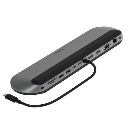 USB hub with multiple ports on a computer screen