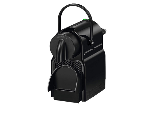 Black kitchen appliance on a white background