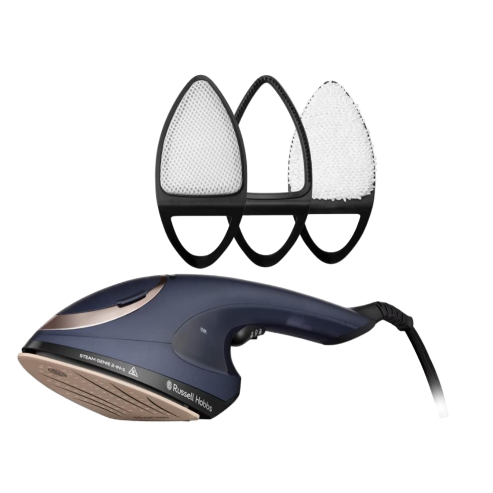 Russell Hobbs iron steamer with attachments