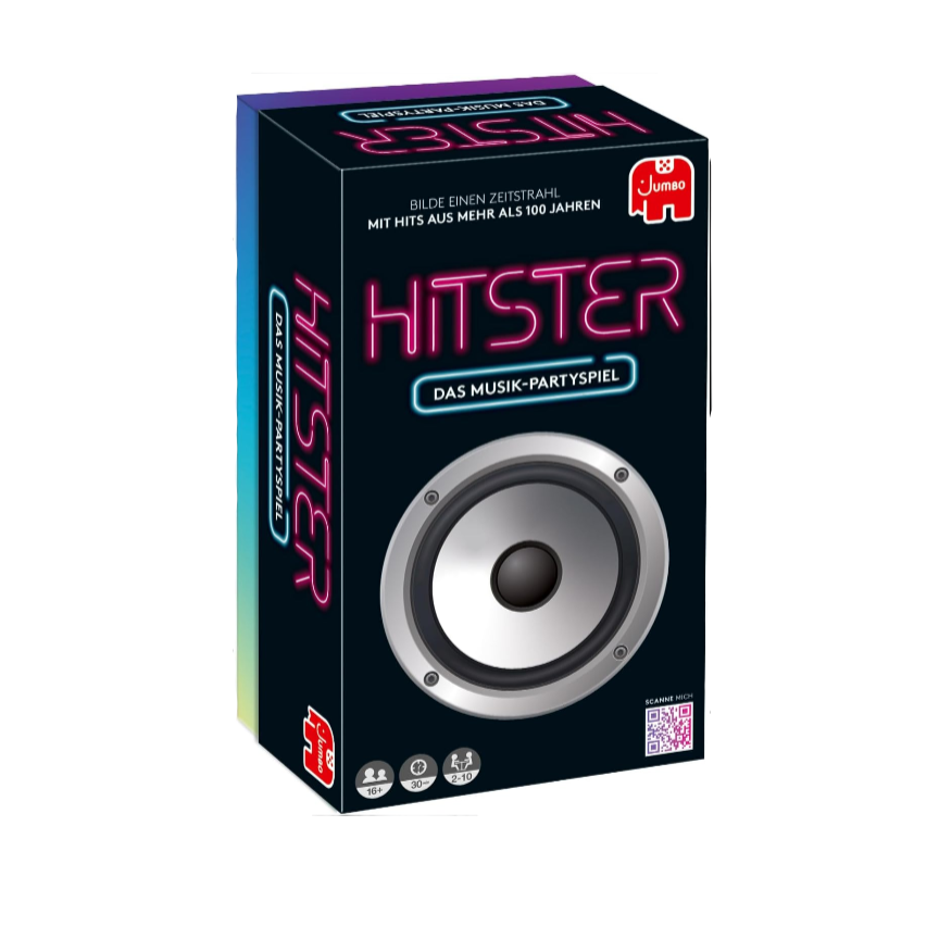 Box of Hitster music party game on a computer screen