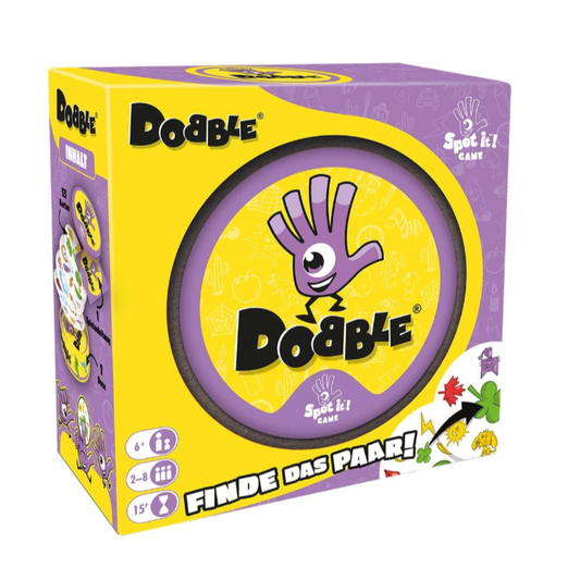 Zygomatic Dobble Classic Eco Sleeves – Fast Family Card Game