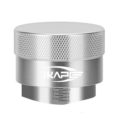 Silver IKAPE coffee product on a computer screen with on white background