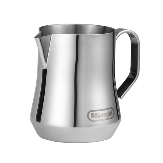 De'Longhi 350ml Stainless Steel Milk Frothing Pitcher with Ergonomic Handle
