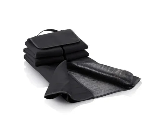 Portable Green Fleece Picnic Blanket Waterproof Outdoor Mat for Family Fun - Gomix Brands Outlet