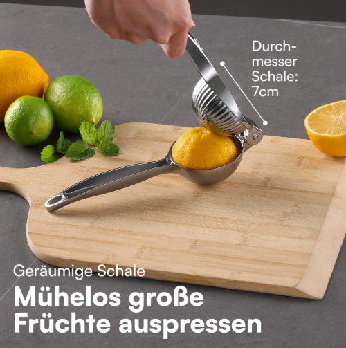 H&S Hand Citrus Press – Efficient Lemon & Lime Squeezer