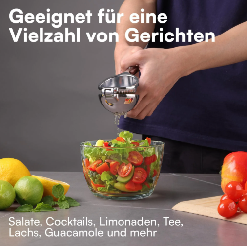 H&S Hand Citrus Press – Efficient Lemon & Lime Squeezer