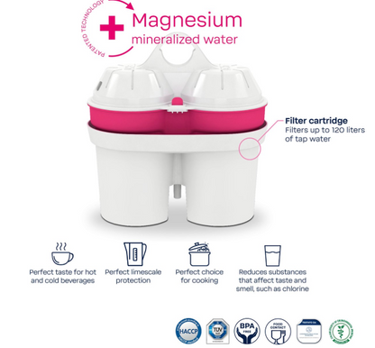 BWT AQUAlizer Home Countertop Water Filter with Magnesium Cartridge