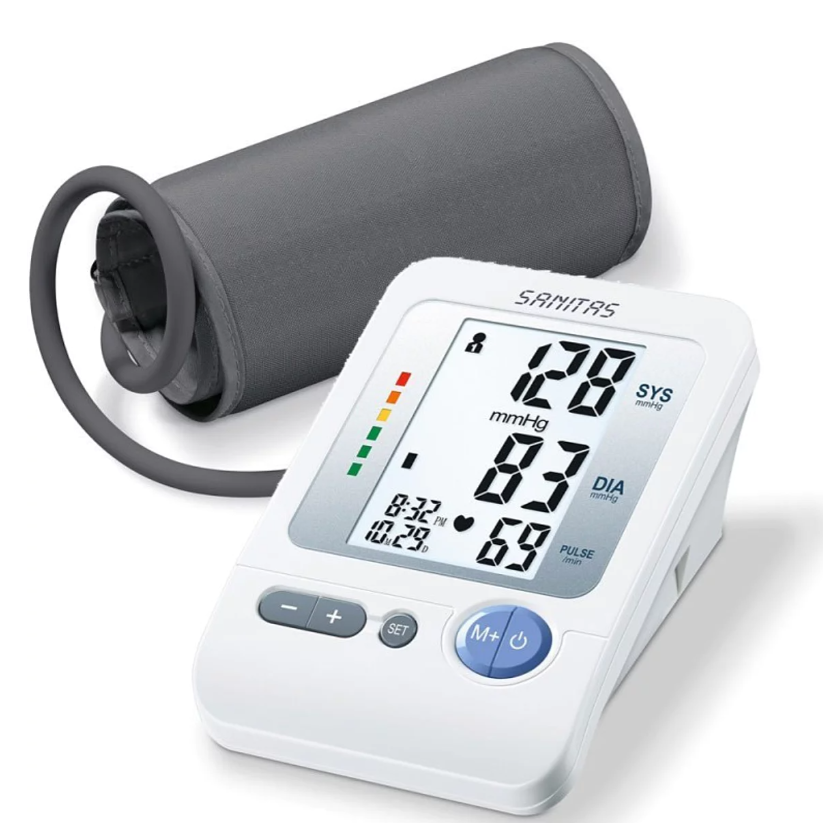 Beurer SBM 21 Automatic Upper Arm Blood Pressure Monitor, Heart Rhythm Detection, 120 Memory